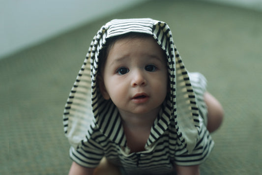 2026SS/lullaby half bunny border春夏兔子睡衣家居服帽子可拆卸