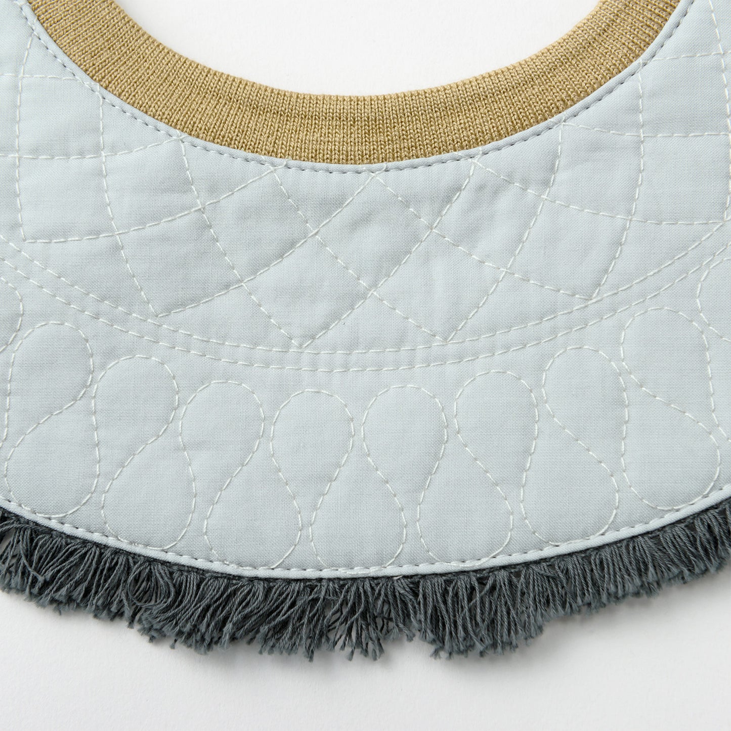 BIB/Grid 4 spectrum sage流蘇秋冬口水巾刻字