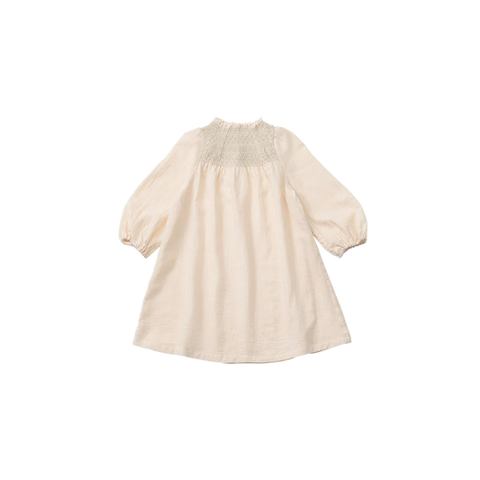 dress 2 shirring pink米粉色連衣裙洋裝