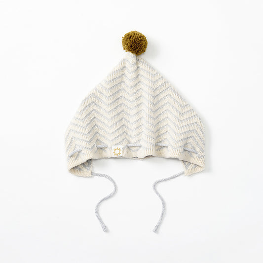 「日本製造」knit bonnet 6 yamaji mizu無縫編織秋冬針織帽3m~2y