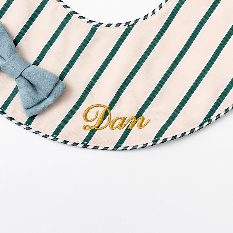 BIB/dolce green stripe