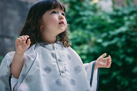 rain poncho兒童斗篷雨衣多色one size可調節80-90cm/1-3歲