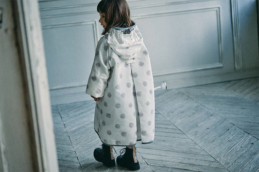 rain coat mizutama兒童雨衣one size可調節100-120cm/3-6歲