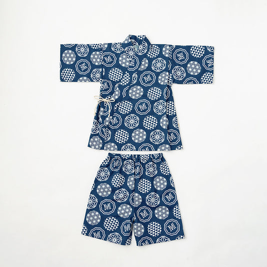 日本夏祭限定/jinbei dots ruri和服kimono