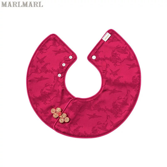 新年團圓系列限定/圍嘴紅釉yuan03口水巾圍兜