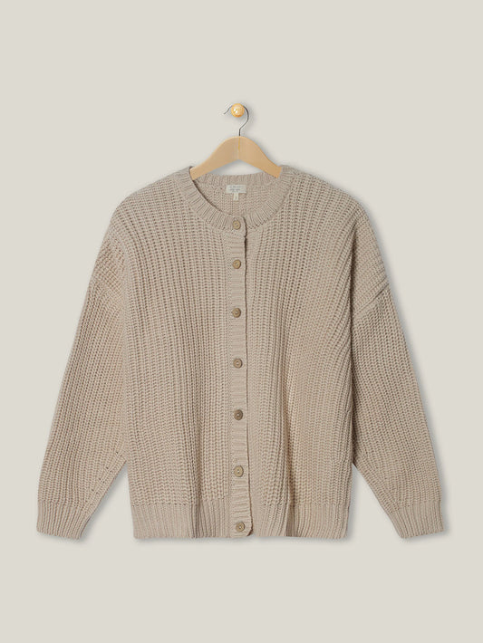 🇬🇧TSF /The Chunky Knit Cardigan - Women's針織開襟衫親子裝