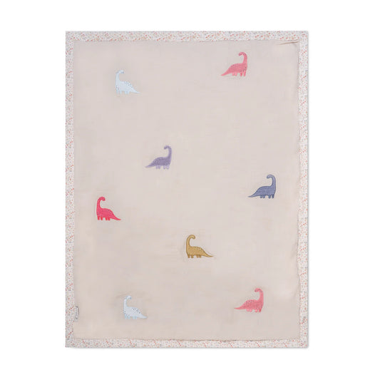 「🇨🇭Elly+lune」Nova Toddler Blanket - Dinos 100X130CM