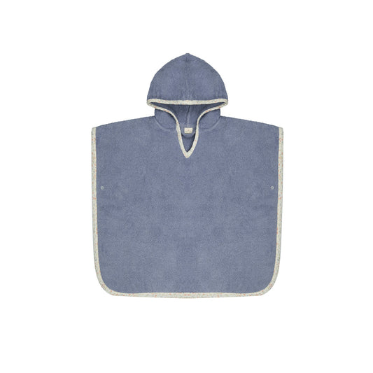 「🇨🇭Elly+lune」Piu Poncho Indigo-GOTS