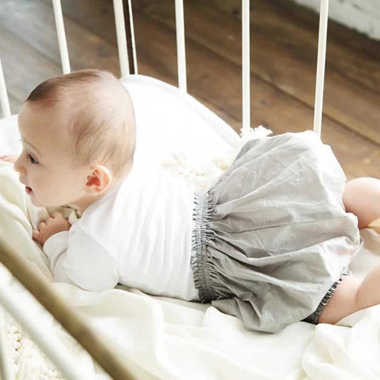 bloomers 4 edelweiss silver銀色燈籠褲適合0~3歲