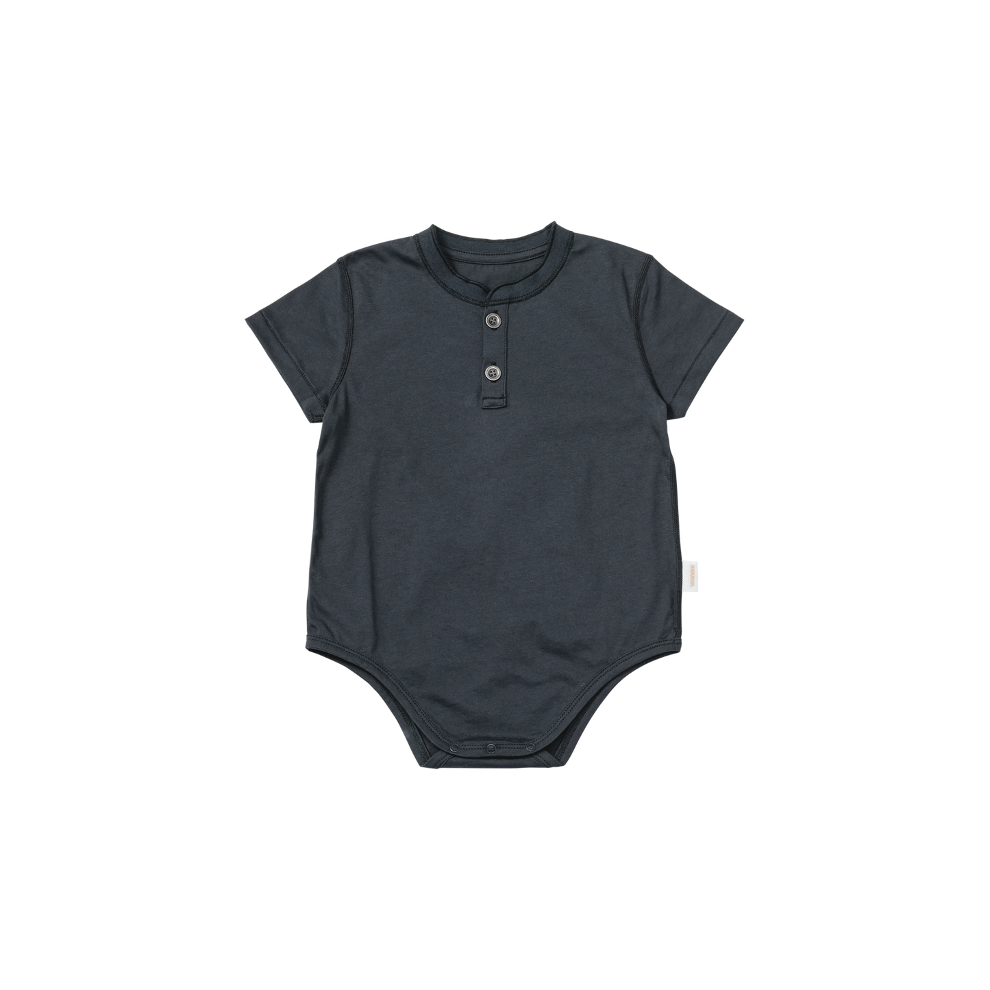 2026SS/jete short sleeve Henley Shirt亨利領連體衣兩色