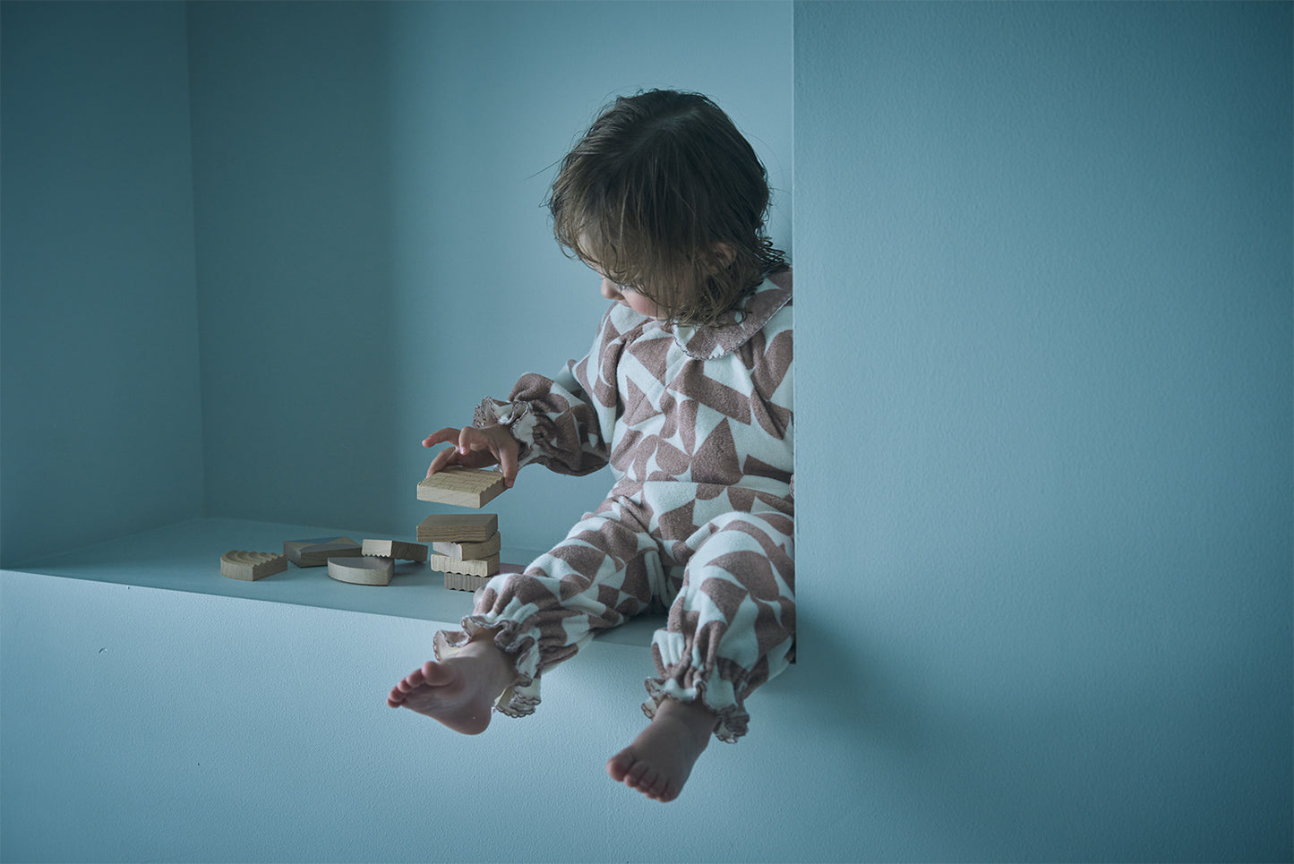 【2025AW】collon pink blocks連身衣0-1歲