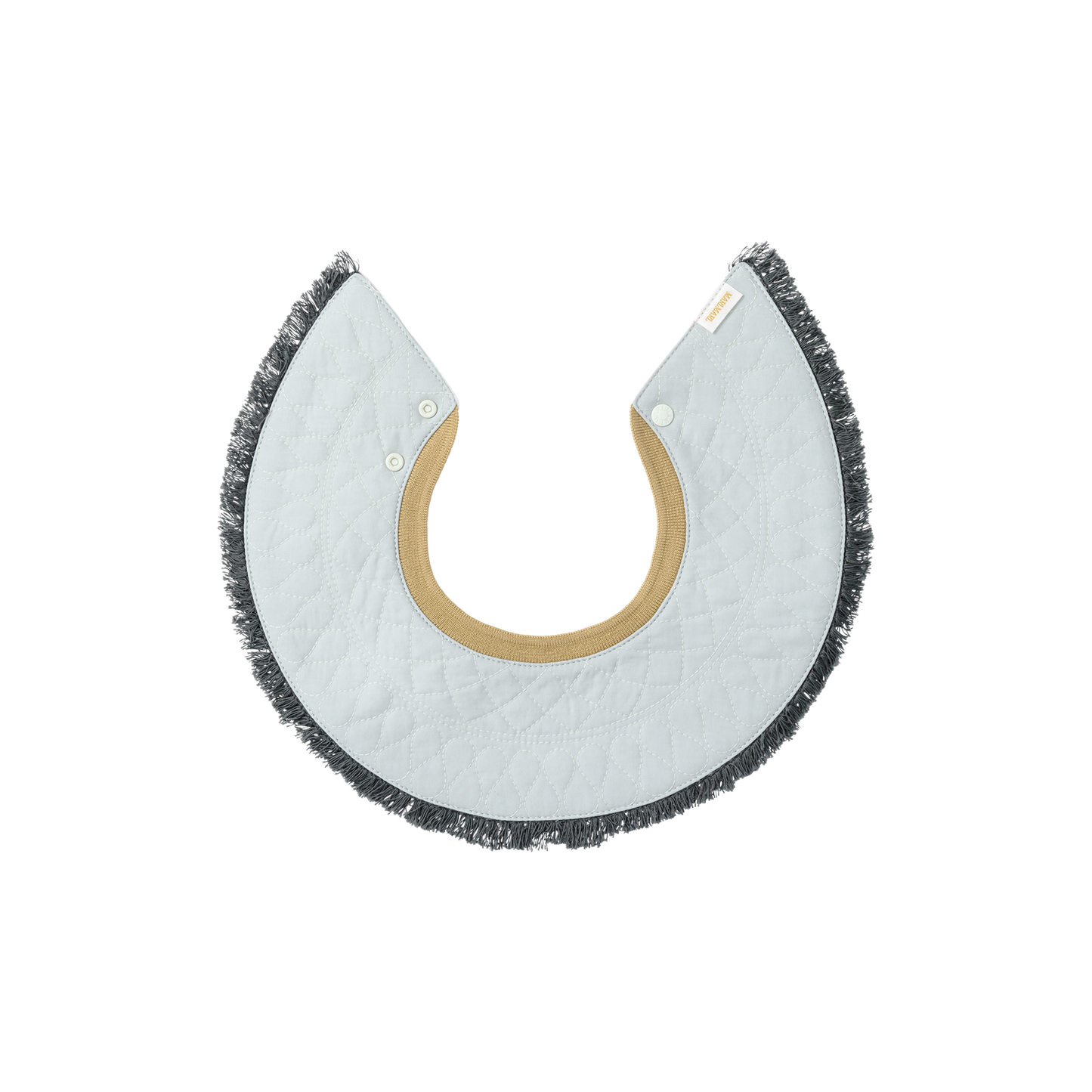 BIB/Grid 4 spectrum sage流蘇秋冬口水巾刻字