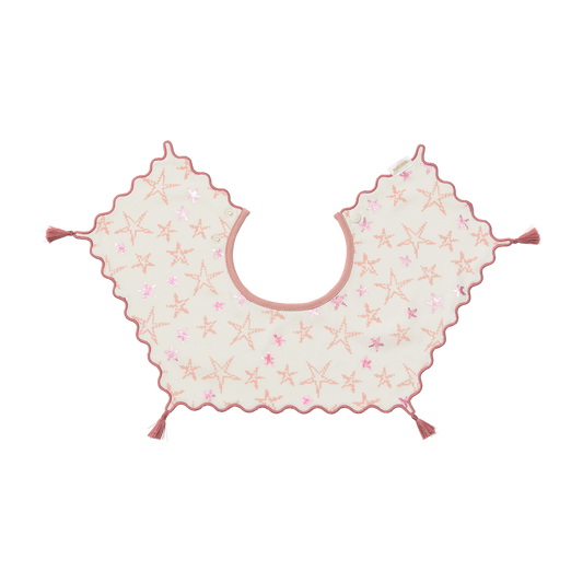 2026新品/joujou sparkle pink流蘇星星口水巾