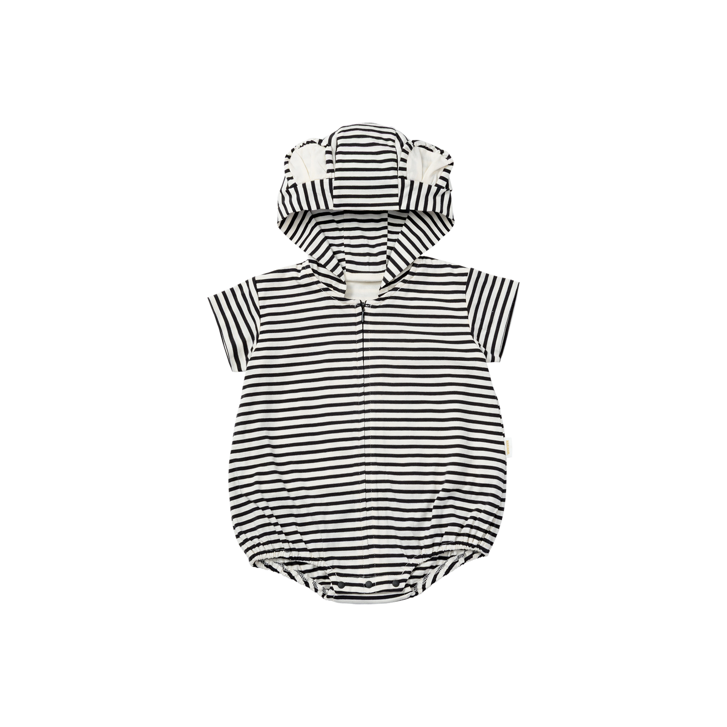 2026SS/lullaby half bear border春夏小熊家居服條紋帽子可拆卸