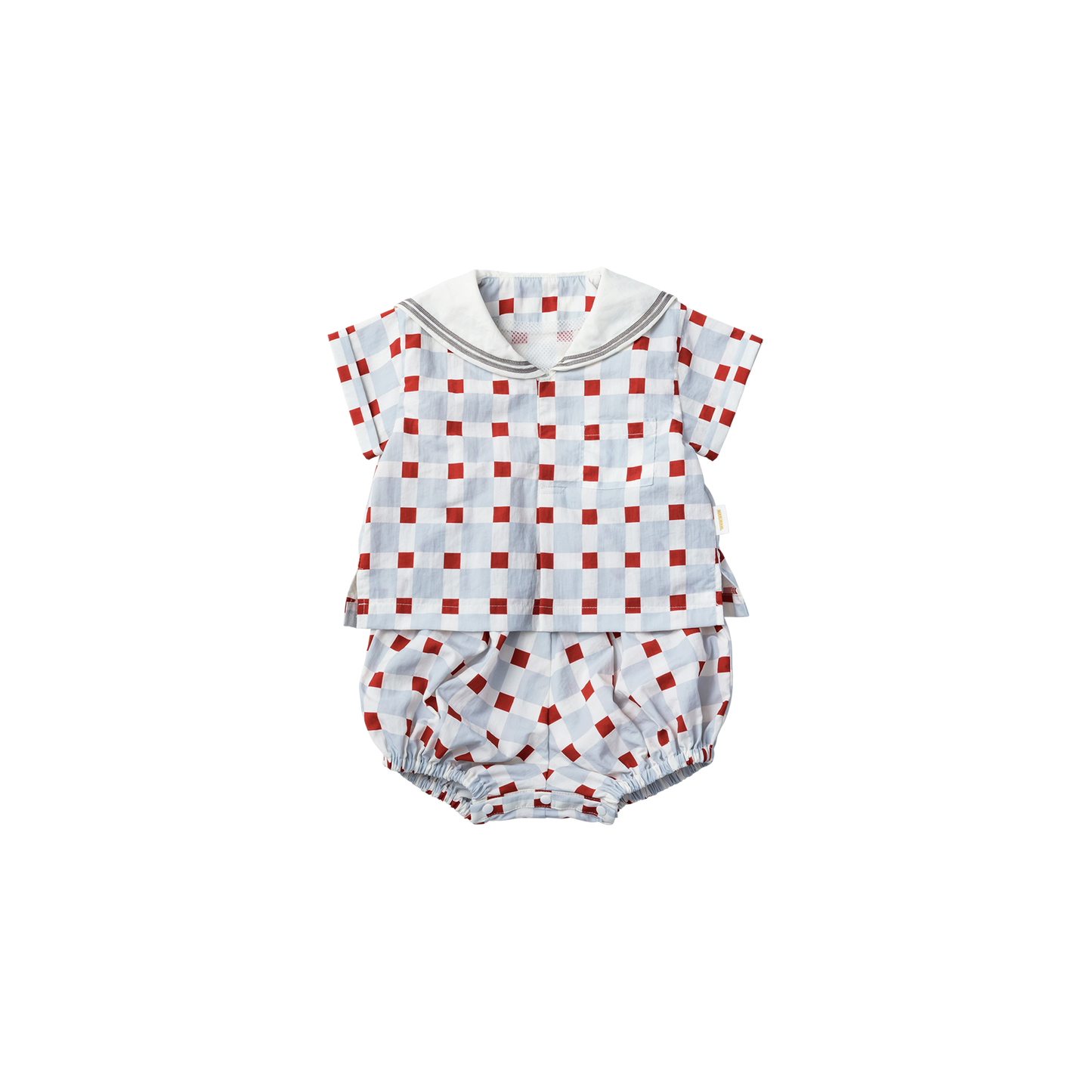 2026新色/PLAYWEAR paddle rompers block blue耐濕耐髒的水陸兩用連身衣