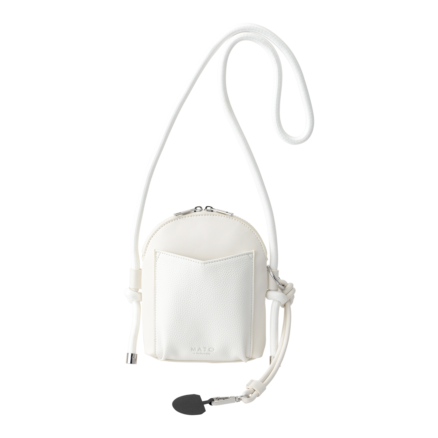 [Mato 2026]ZIPLINE PHONE BAG WHITE智慧型手機包