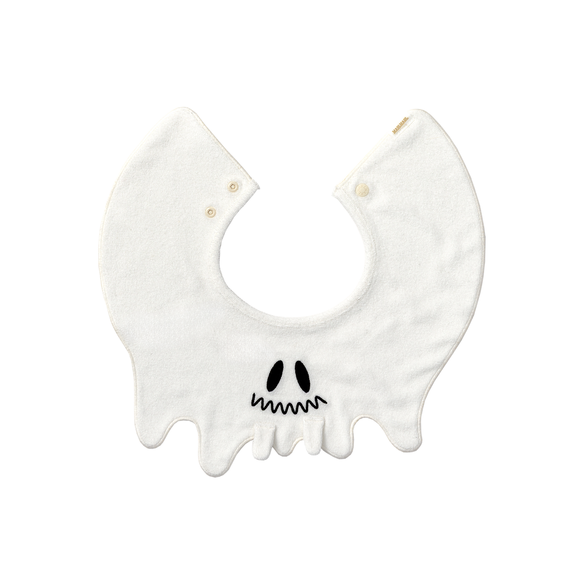 萬聖節限定/可愛幽靈造型圍嘴 ghost bib 系列（全 2 色）
