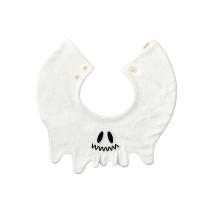 萬聖節限定/可愛幽靈造型圍嘴 ghost bib 系列（全 2 色）
