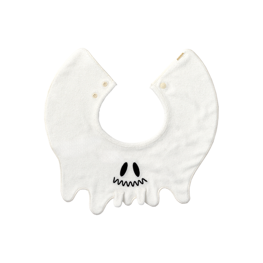 萬聖節限定/可愛幽靈造型圍嘴 ghost bib 系列（全 2 色）