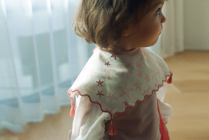 2026新品/joujou sparkle pink流蘇星星口水巾