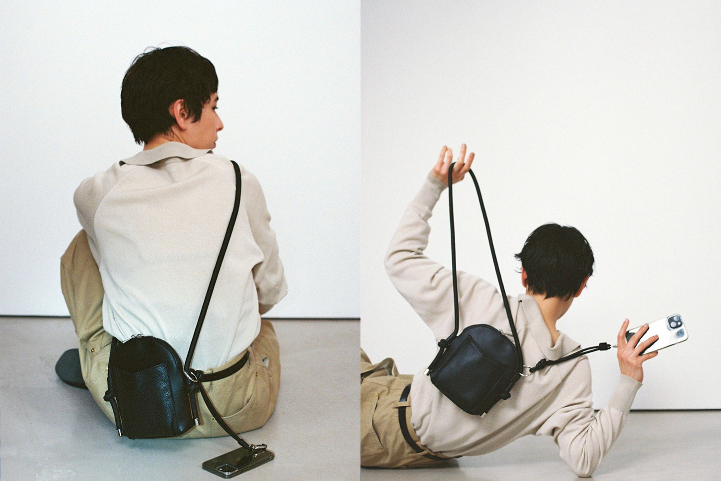 [Mato 2026]ZIPLINE PHONE BAG WHITE智慧型手機包