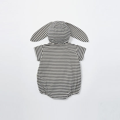 2026SS/lullaby half bunny border春夏兔子睡衣家居服帽子可拆卸
