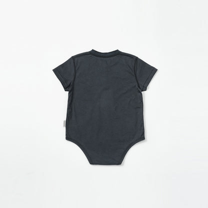 2026SS/jete short sleeve Henley Shirt亨利領連體衣兩色