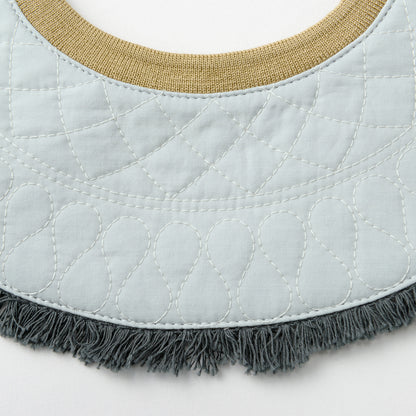 BIB/Grid 4 spectrum sage流蘇秋冬口水巾刻字