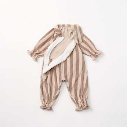 【2025AW】collon pink stripe連身衣0-1歲