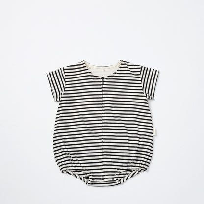 2026SS/lullaby half bear border春夏小熊家居服條紋帽子可拆卸