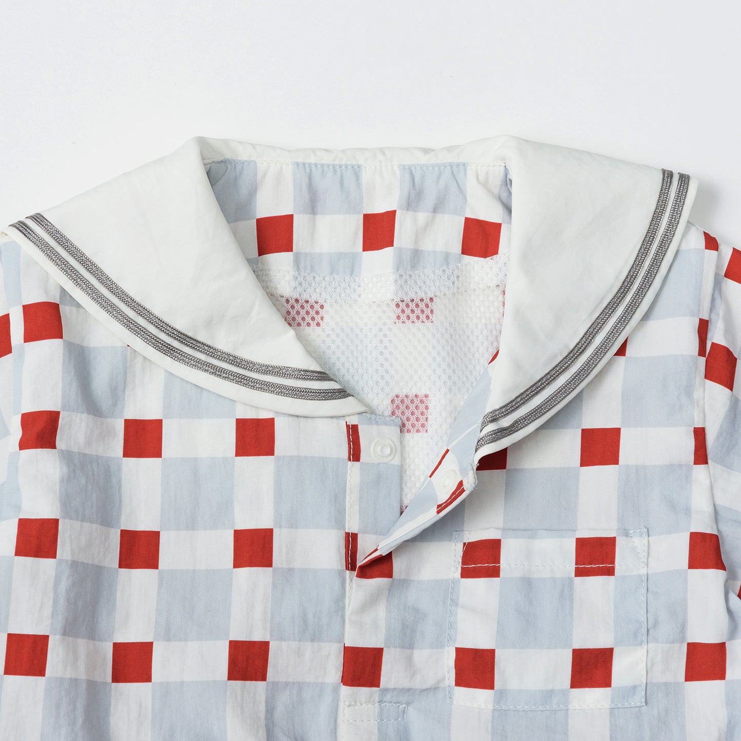 2026新色/PLAYWEAR paddle rompers block blue耐濕耐髒的水陸兩用連身衣