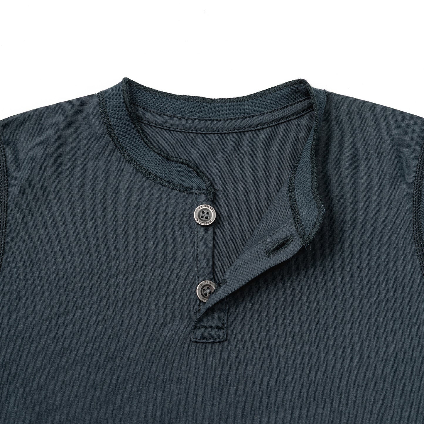 2026SS/jete short sleeve Henley Shirt亨利領連體衣兩色