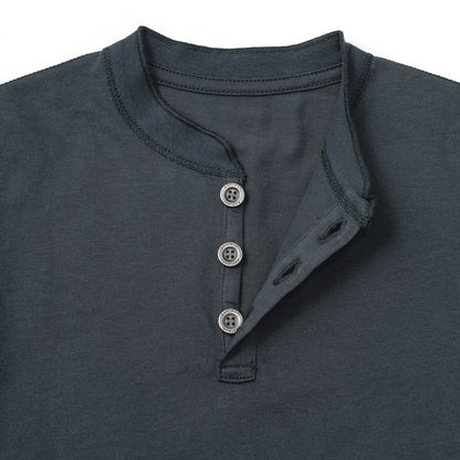 2026SS/jete short sleeve Henley Shirt亨利領T恤短袖兩色