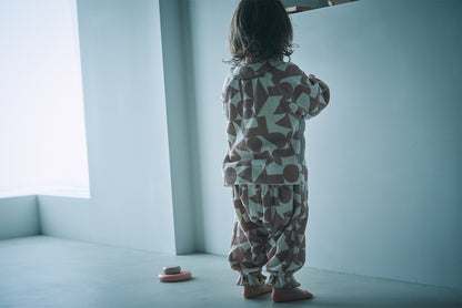 【2025AW】collon pink blocks連身衣0-1歲