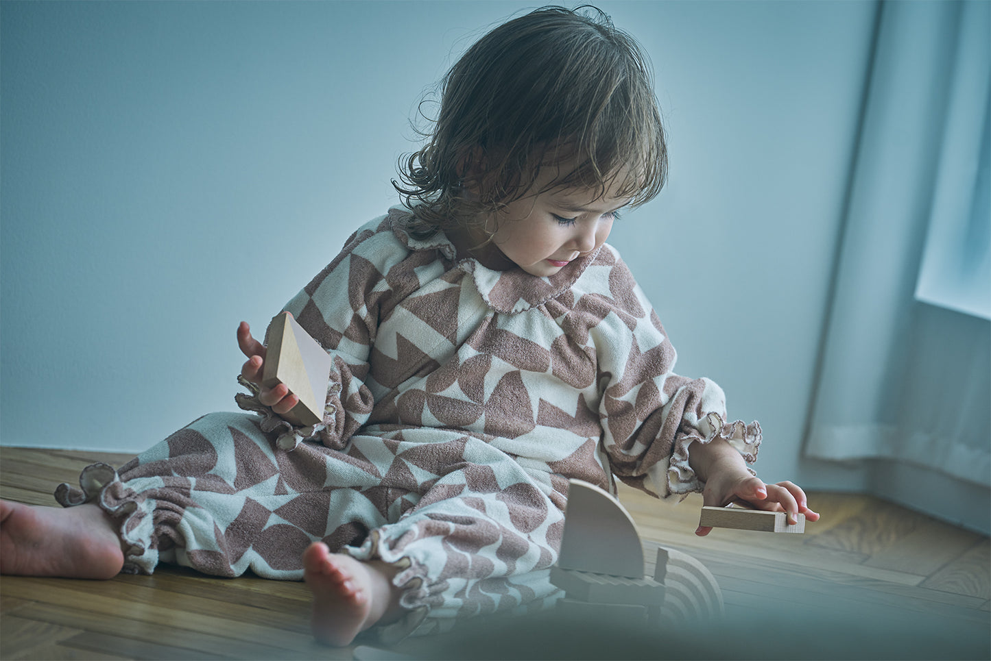 【2025AW】collon pink blocks連身衣0-1歲