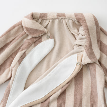 【2025AW】collon pink stripe連身衣0-1歲