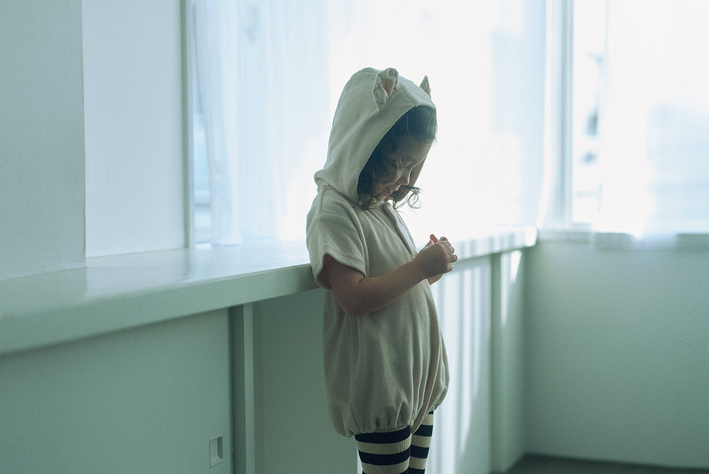 2026SS/lullaby half bear milk春夏小熊家居服帽子可拆卸