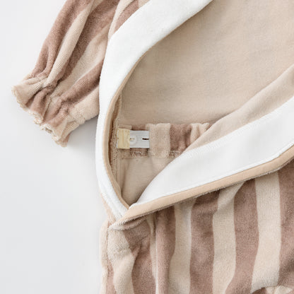 【2025AW】collon pink stripe連身衣0-1歲