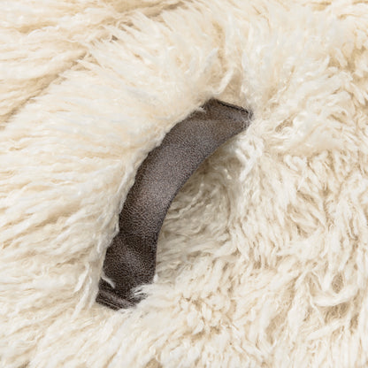 【2025AW】halb shaggy × ecru雙面背心毛絨外套vest