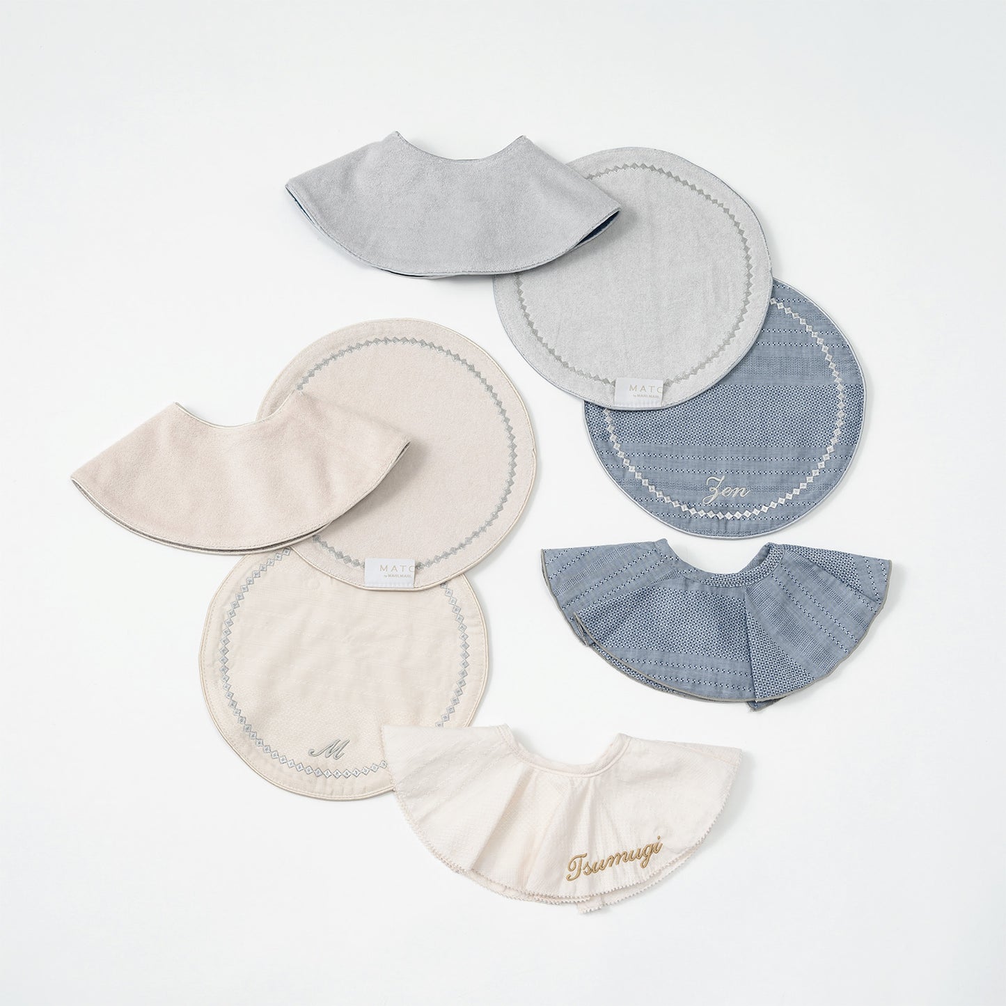 [MATO by MARLMARL] ORBITA HAND TOWEL有機棉雙面圓形手巾/親子同款