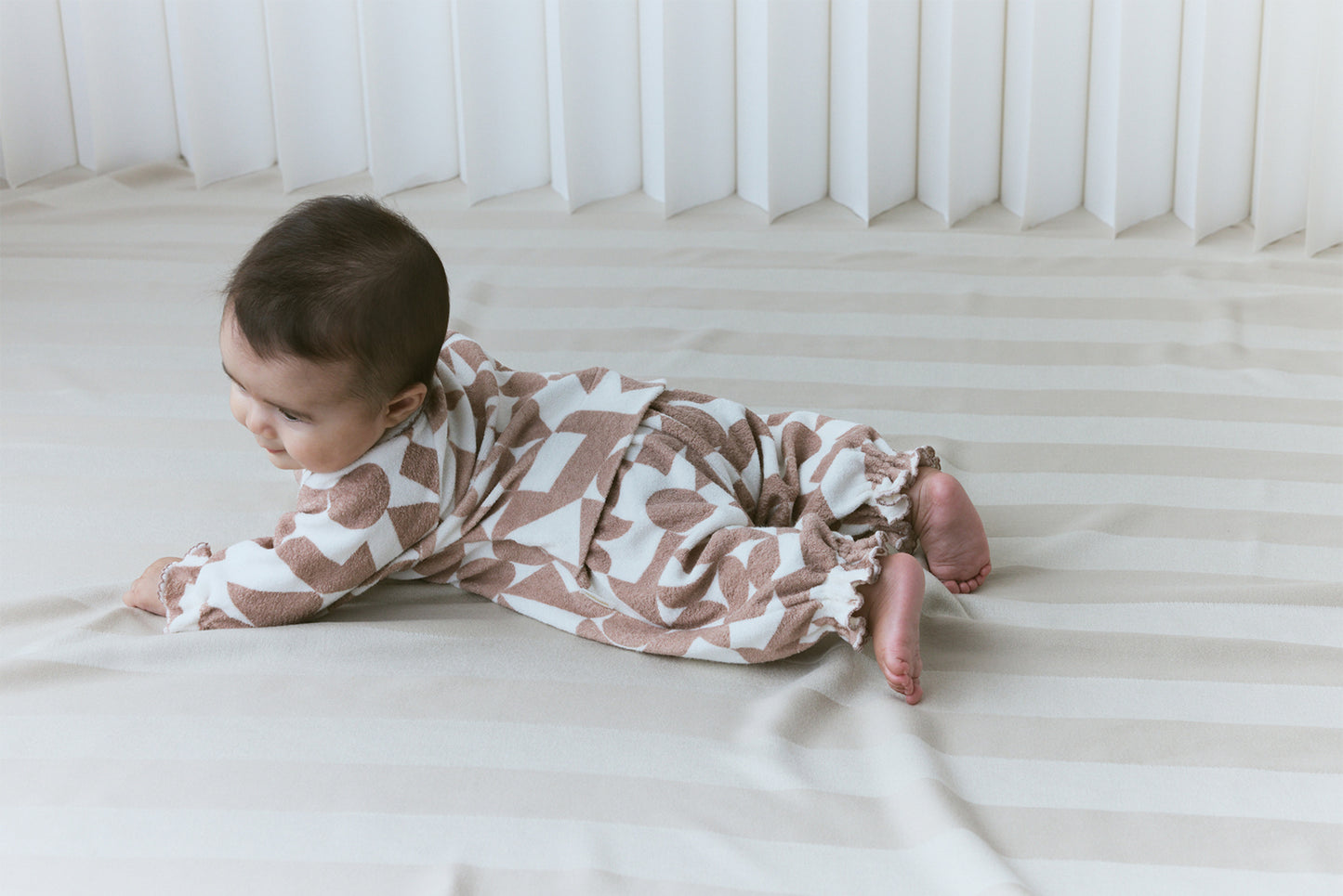 【2025AW】collon pink blocks連身衣0-1歲