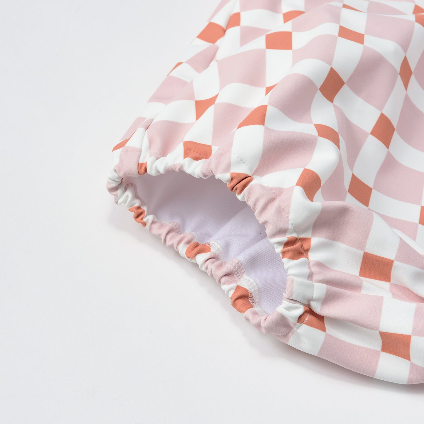 2026SS/swimwear block pink嬰童泳衣