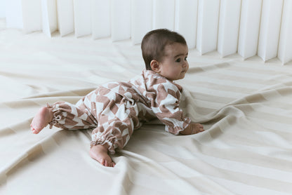 【2025AW】collon pink blocks連身衣0-1歲