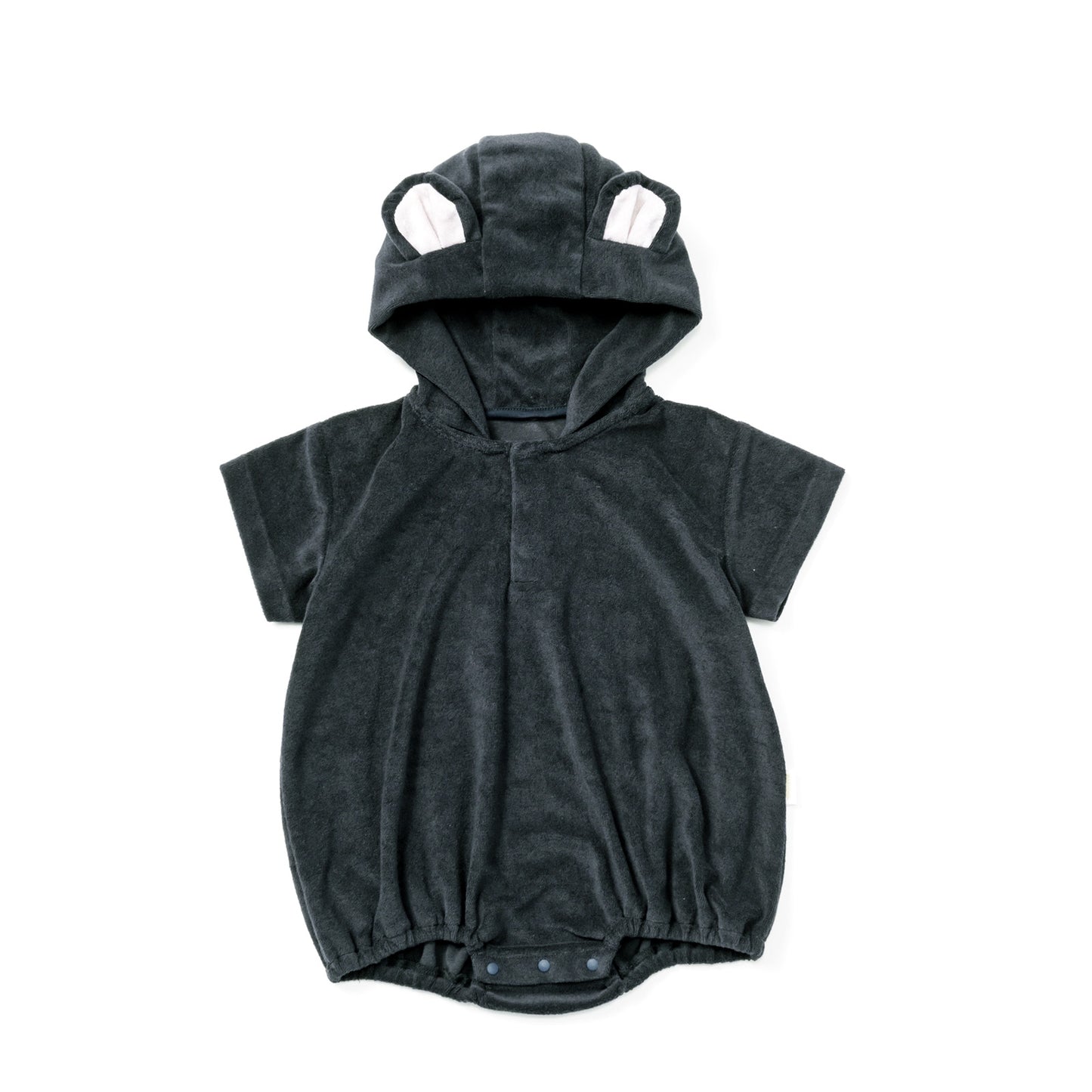 2026SS/lullaby half bear navy春夏小熊家居服深藍色帽子可拆卸