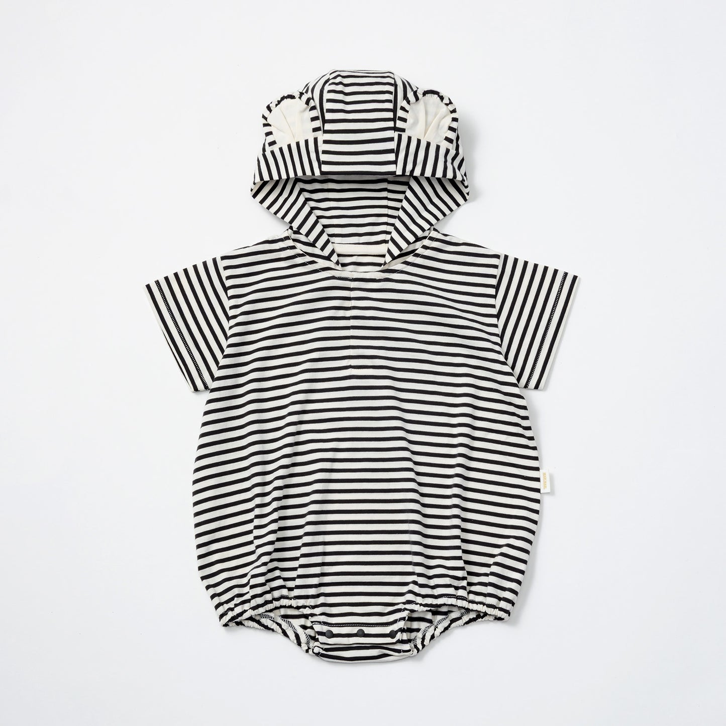 2026SS/lullaby half bear border春夏小熊家居服條紋帽子可拆卸