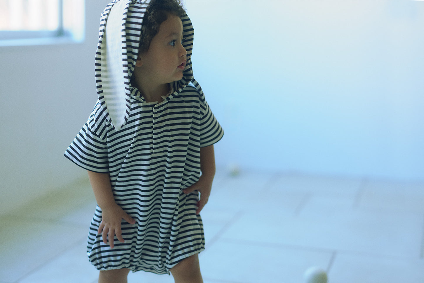 2026SS/lullaby half bunny border春夏兔子睡衣家居服帽子可拆卸