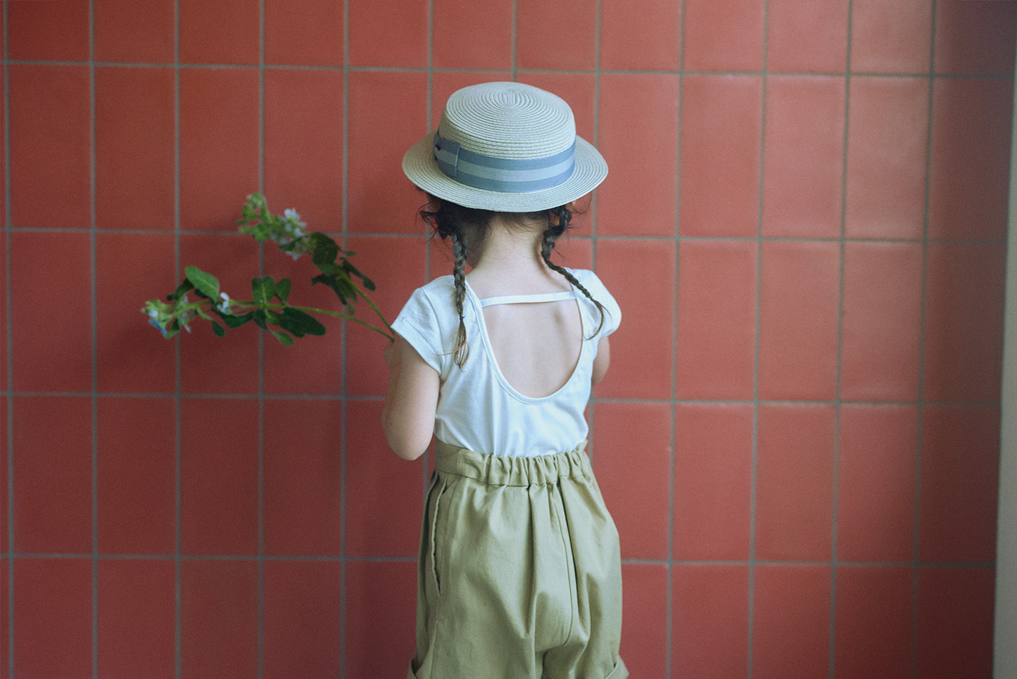 2026SS/prima cap sleeve border連體衣兩色