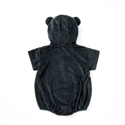 2026SS/lullaby half bear navy春夏小熊家居服深藍色帽子可拆卸