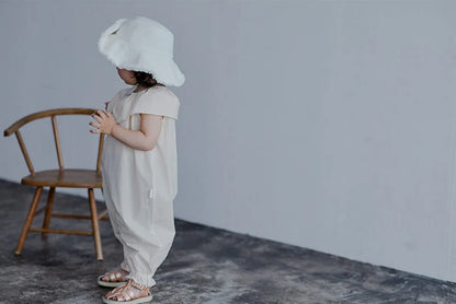 pofu戶外玩耍休閒連身休閒服四季男女寶通用