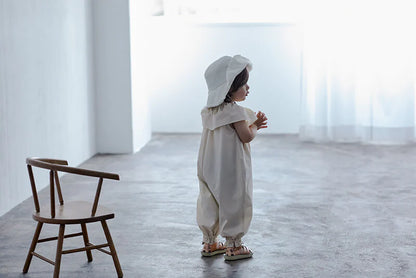 pofu戶外玩耍休閒連身休閒服四季男女寶通用